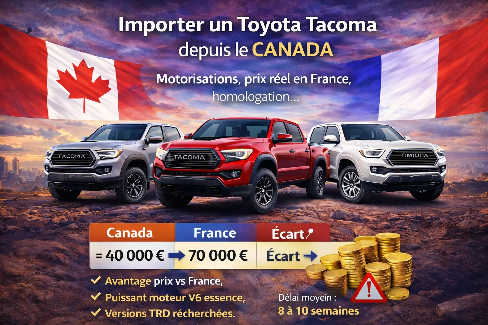 Toyota Tacoma 2026 Essence 326 ch